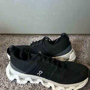 On Women's Black Athletic Shoes